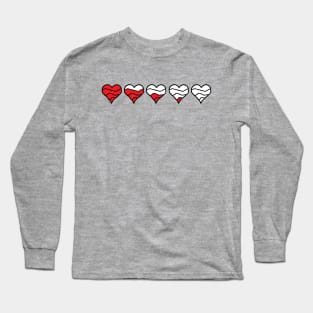 five hearts Long Sleeve T-Shirt